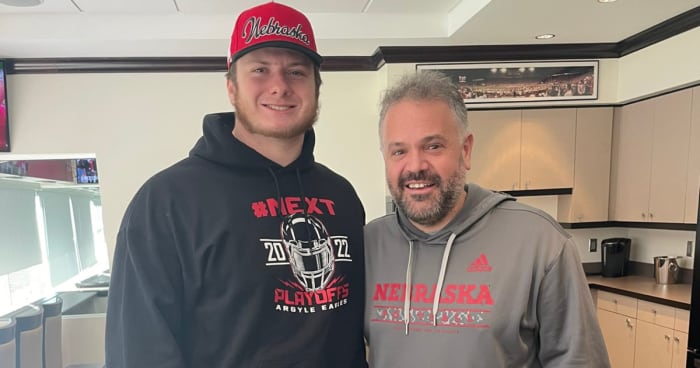 Riley Van Poppel and Matt Rhule